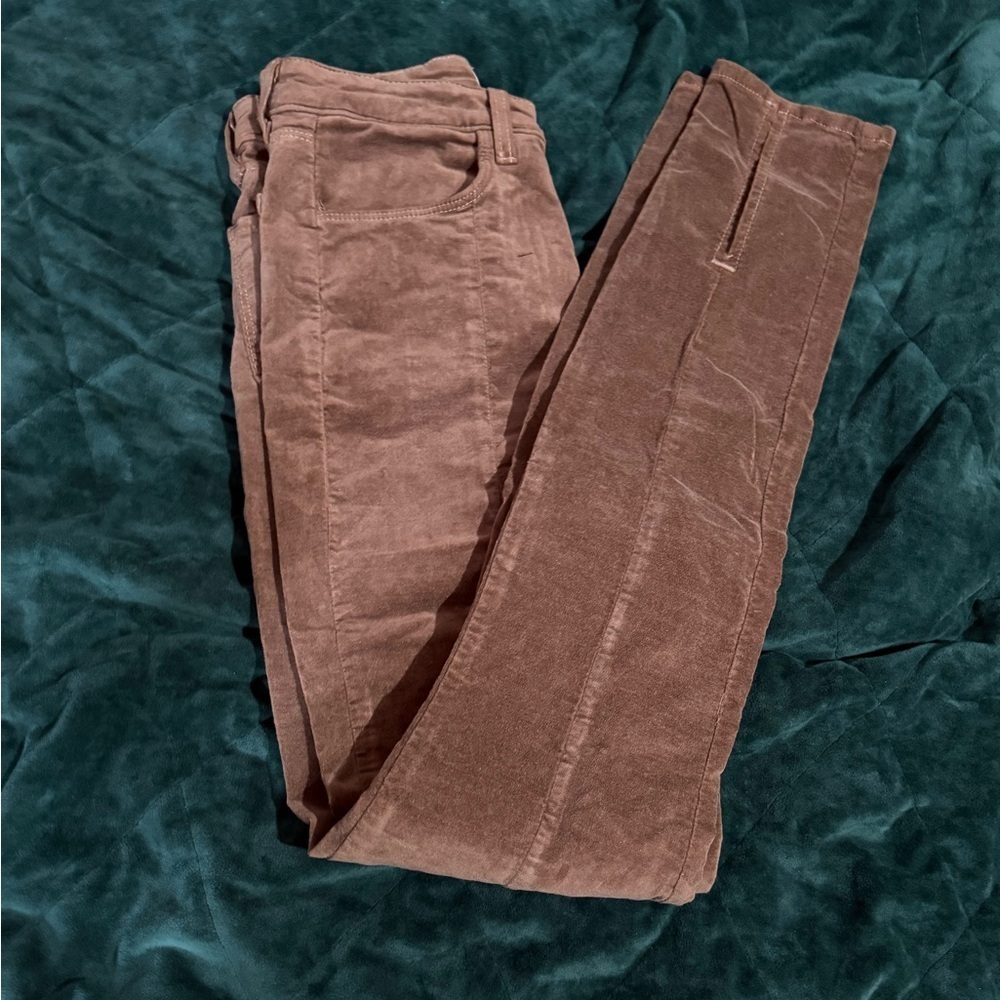 L'AGENCE Brown High Rise Pants - Picture 3 of 9